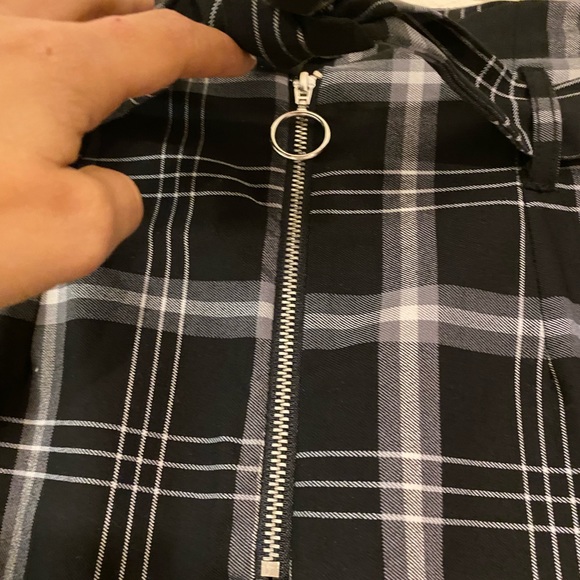 Platted Black with a hint of white Dress pants - Picture 5 of 6